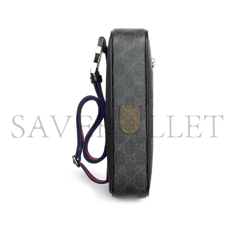 GUCCI GG BLACK SMALL BELT BAG 792094 (24*14*5.5cm) GUCCI GG BLACK SMALL BELT BAG 792094 (24*14*5.5cm)